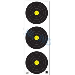 JVD World Archery Field Target Face 3x20cm Vertical